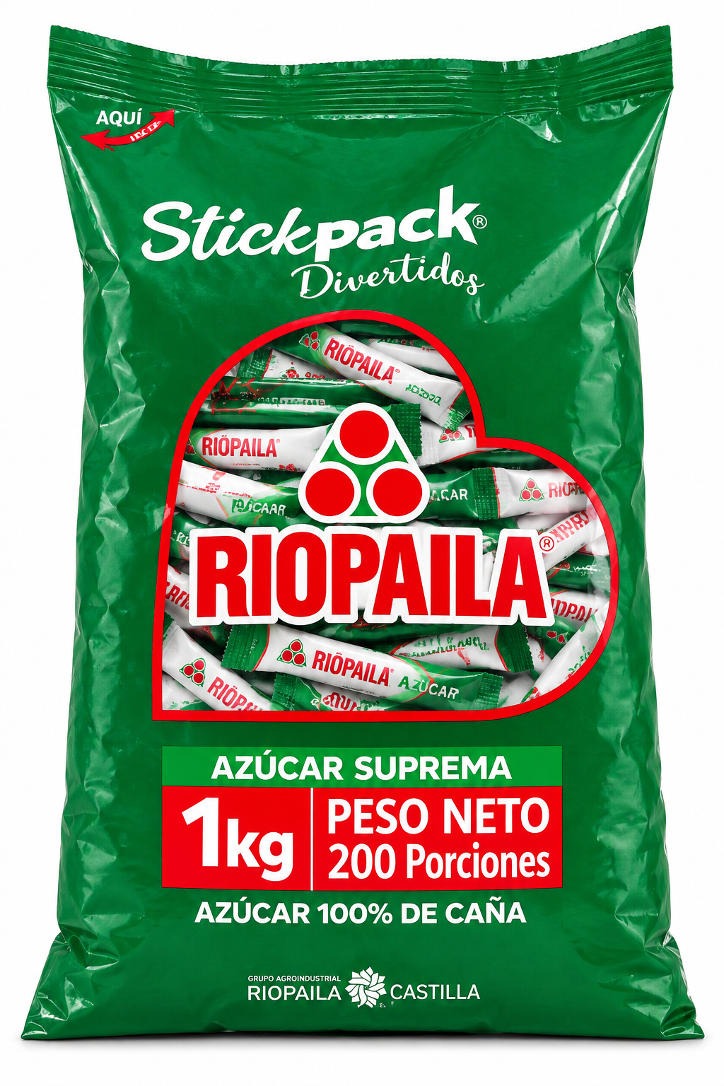 Azucar En Pitillos X 100 UND
