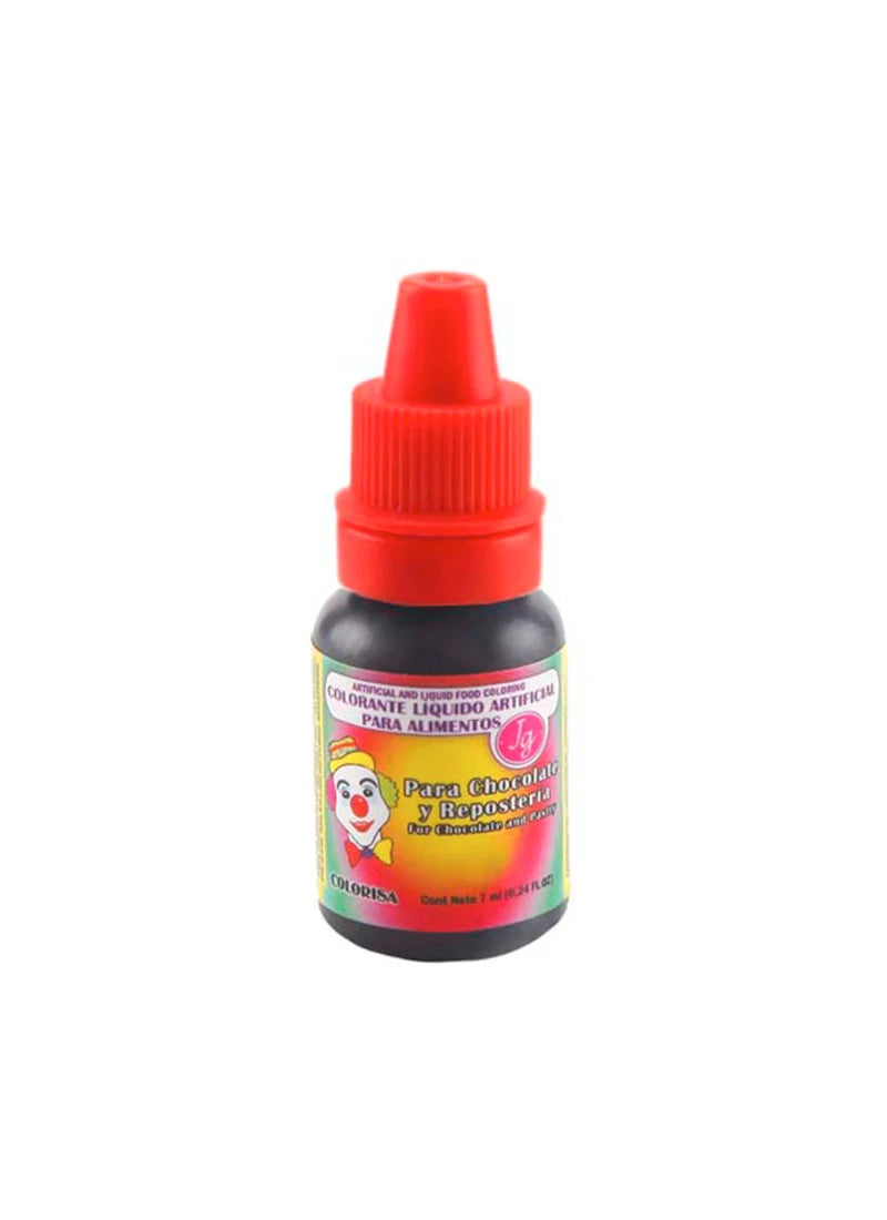 Colorante Liquido Rojo Navidad Colorisa x 7ML