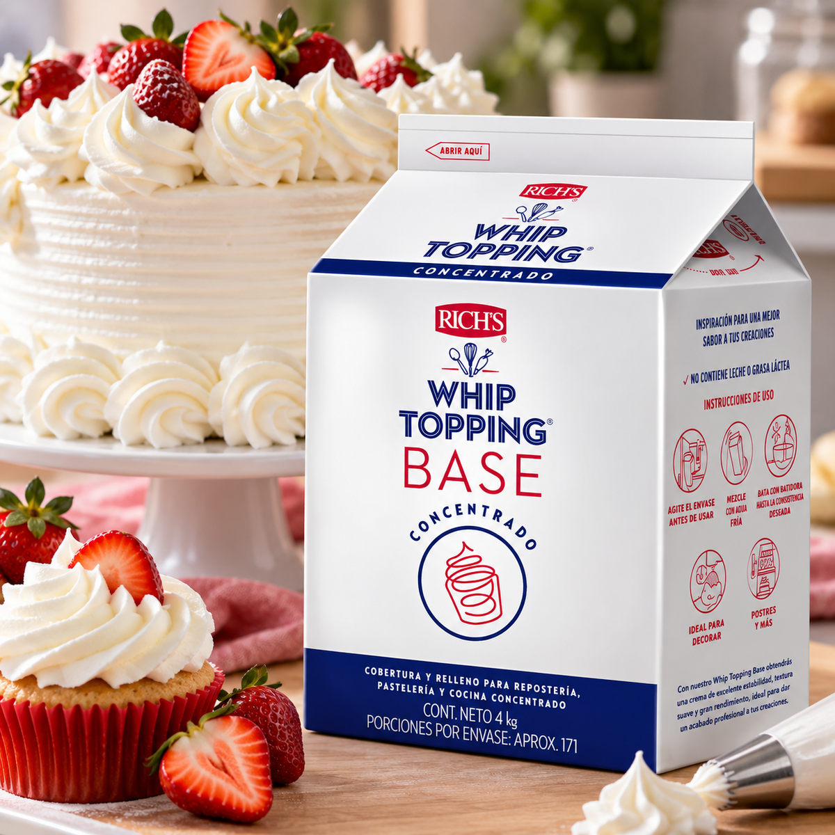 Whip Topping Base 4 KG
