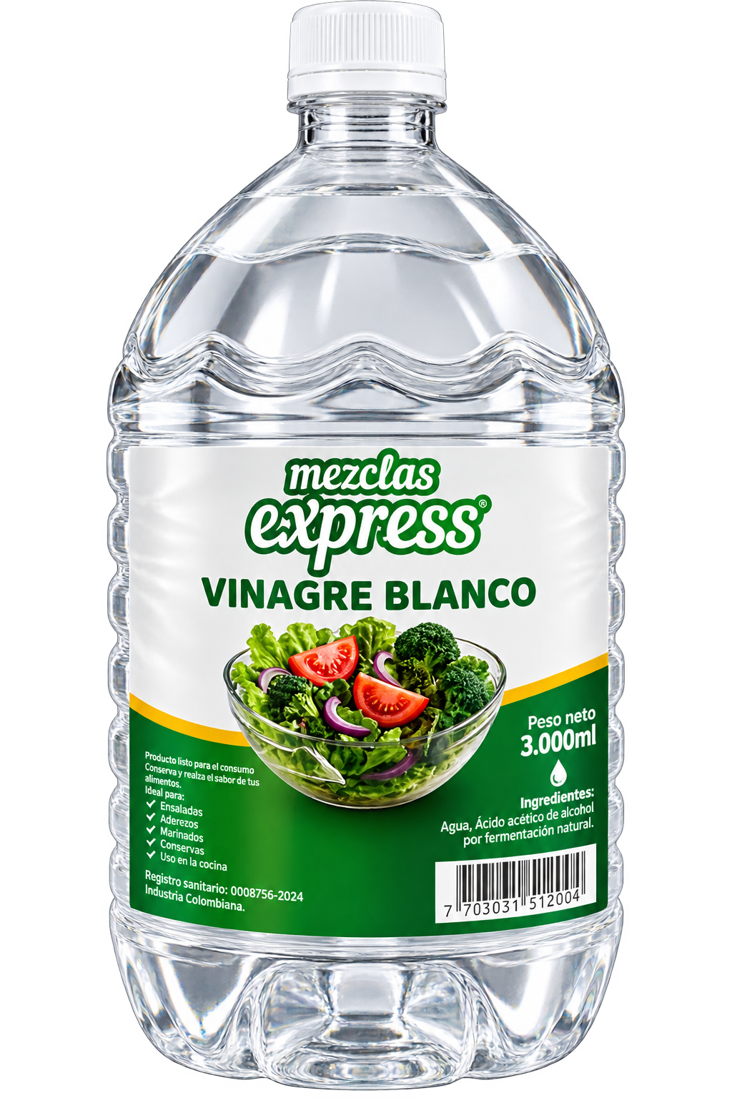 Vinagre Blanco Mezclas Express X 3000ML