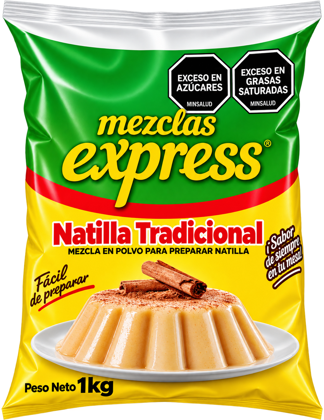Natilla Tradicional Mezclas Express X 1KG