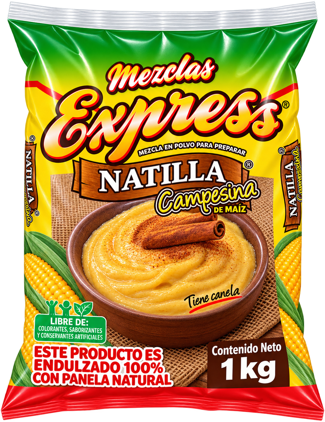Natilla Campesina de Maiz Mezclas Express X 1KG