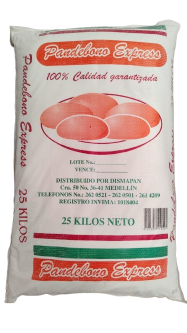 Pandebono a Granel Mezclas Express X 25KG