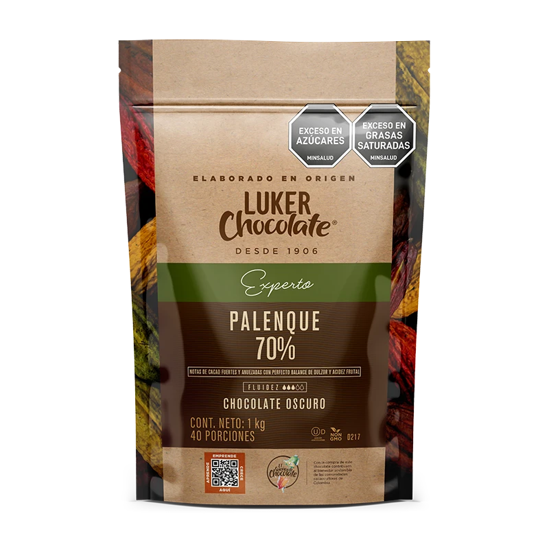Chocolate Palenque 70% Luker x 1KG
