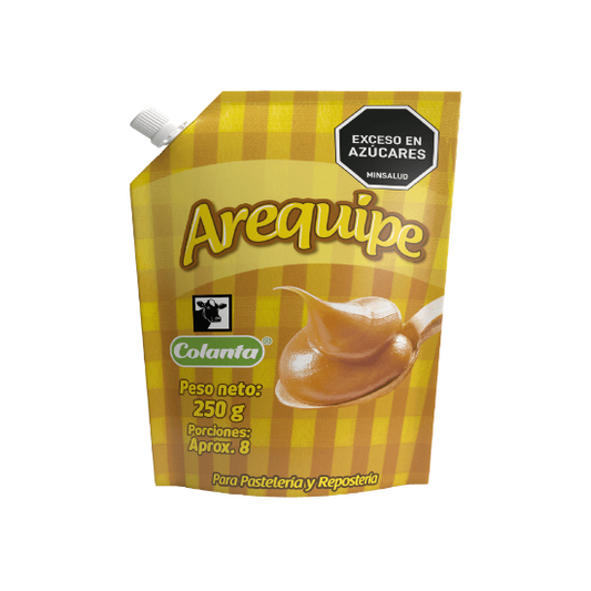 Arequipe Solución Colanta Doy Pack X 250GR
