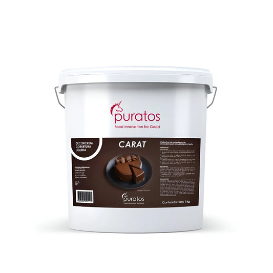 Carat Decorcrem Negro Puratos x 1KG