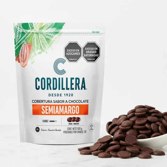 Cobertura Semiamargo Cordillera x 500GR