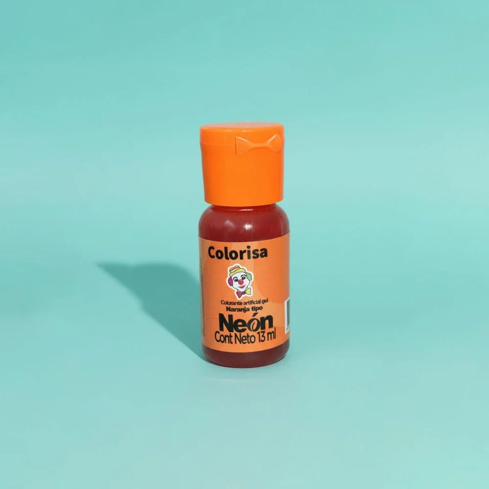 Colorante Gel Naranja Neón Colorisa x 13ML