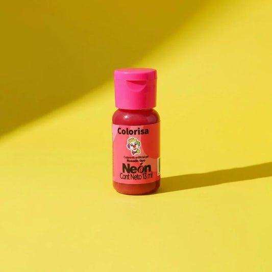Colorante Gel Rosado Neón Colorisa x 13ML