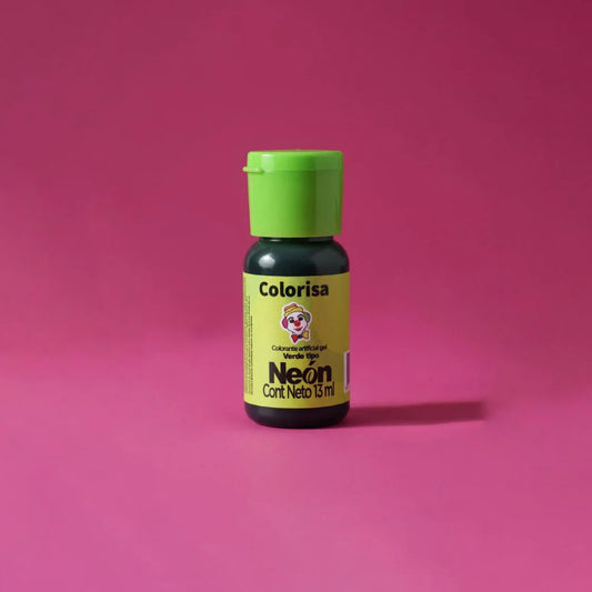 Colorante Gel Verde Neón Colorisa x 13ML