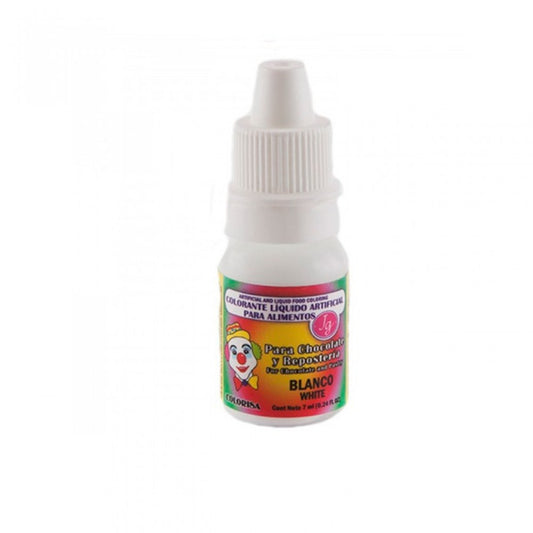 Colorante Liquido Blanco Colorisa x 7ML