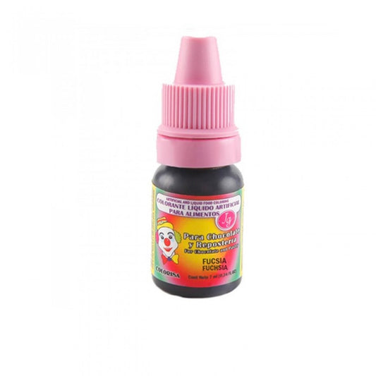 Colorante Liquido Fucsia Colorisa x 7ML