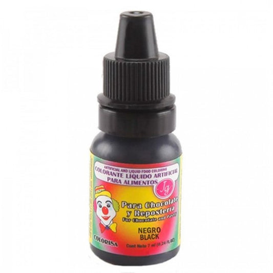 Colorante Liquido Negro Colorisa x 7ML