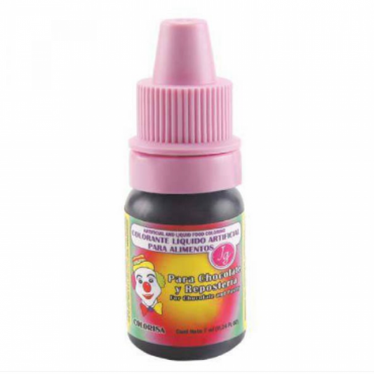 Colorante Líquido Rosa Colorisa x 7ML