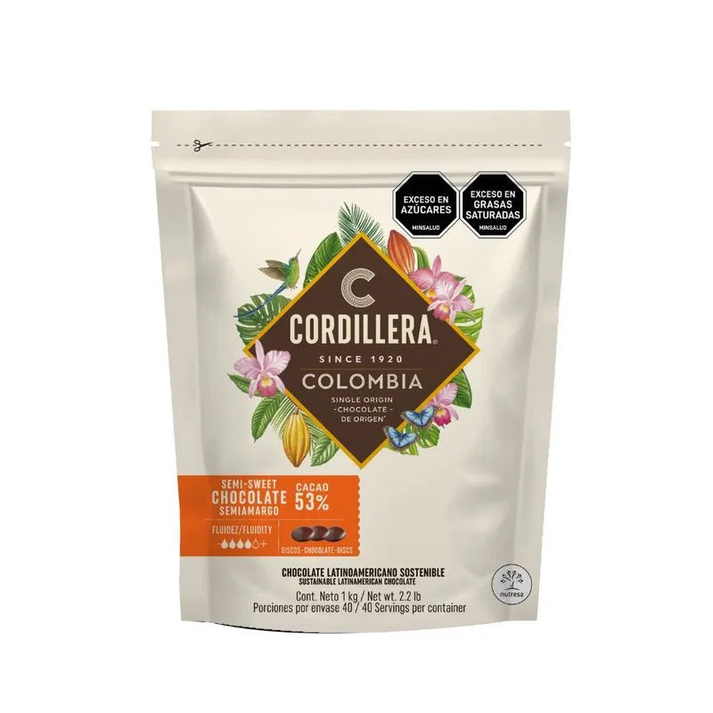 Cobertura real Cordillera 53% X 1KG