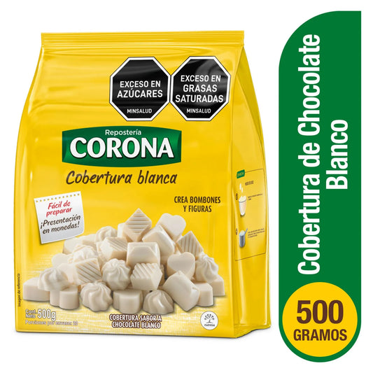 Cobertura blanca Corona x 500GR