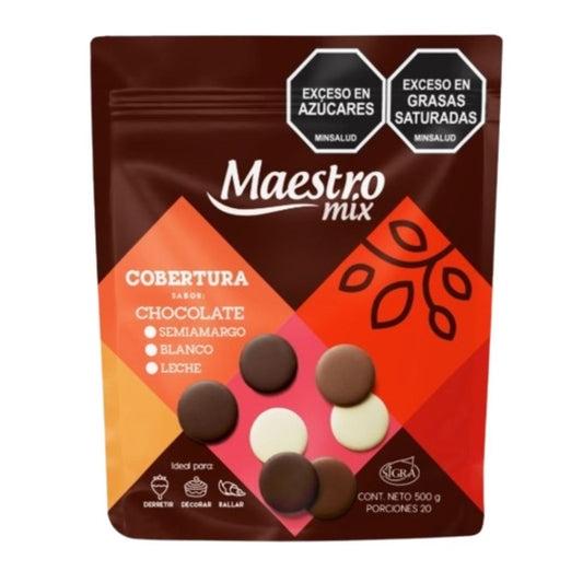 Cobertura chocol. Semiamargo Moneda 1KG