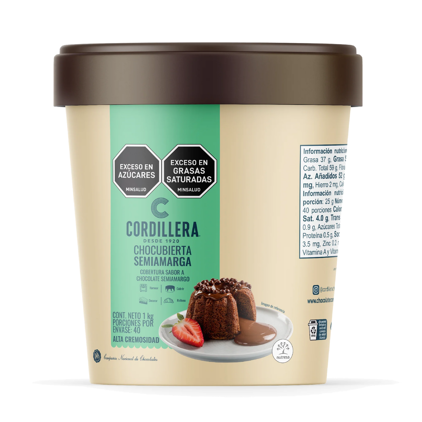 Chocubierta Oscura Cordillera x 1KG