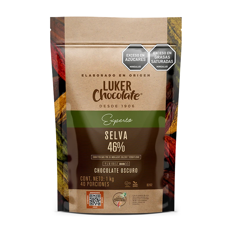 Cobertura Luker Selva 46% 1KG