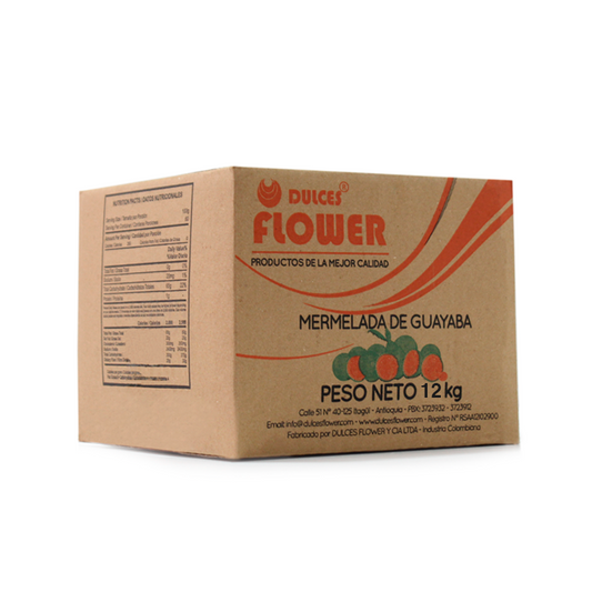 Caja Guayaba Dulces Flower x 12KG