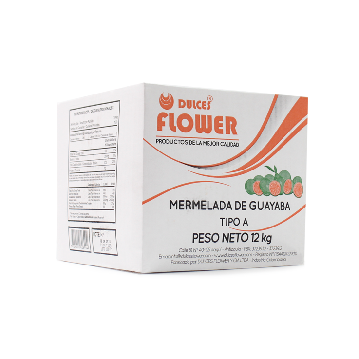 Guayaba Tipo A Dulces Flower x 12KG