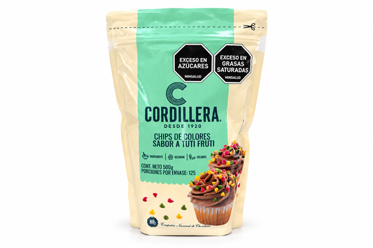 Chips Colores Cordillera SCH X 500 GR