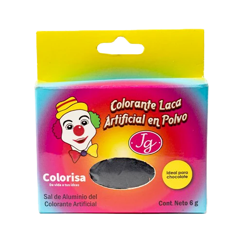 Polvo Laca Para Chocolate Jg Negro X 6GR