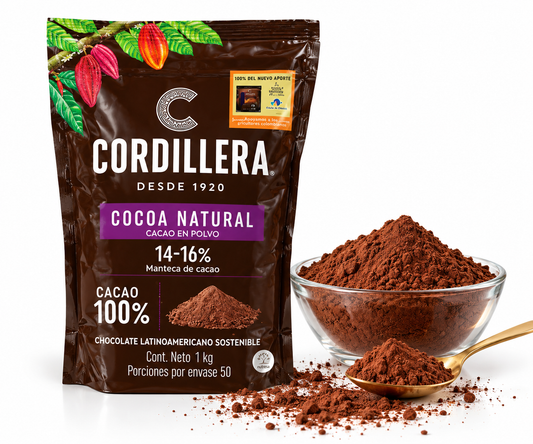 Cocoa Cordillera Natural 14 16% X 1KG