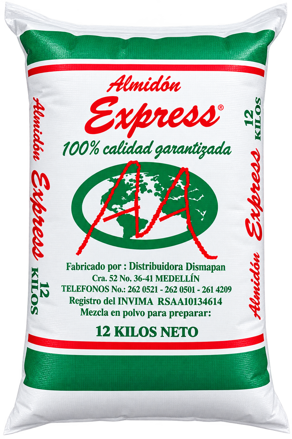 Almidon de Yuca a Granel Mezclas Express X 12KG