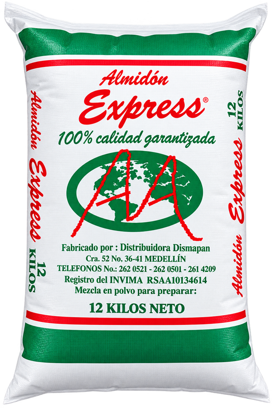 Almidon de Yuca a Granel Mezclas Express X 12KG