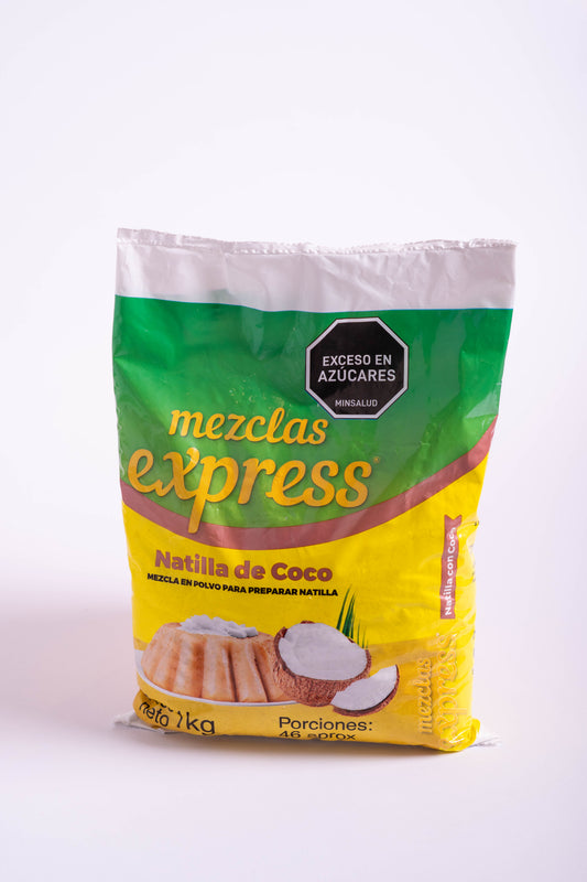 Natilla de coco Mezclas Express