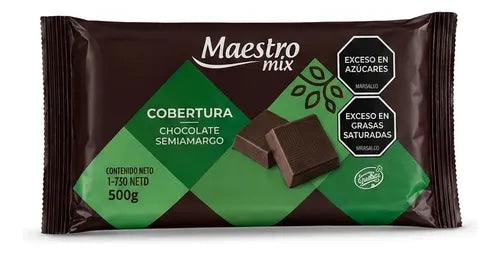 Cobertura Semiamarga Maestro Mix X 500GR