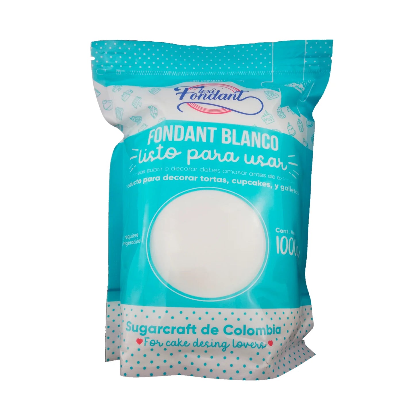 Flexi Fondant blanco x 1KG