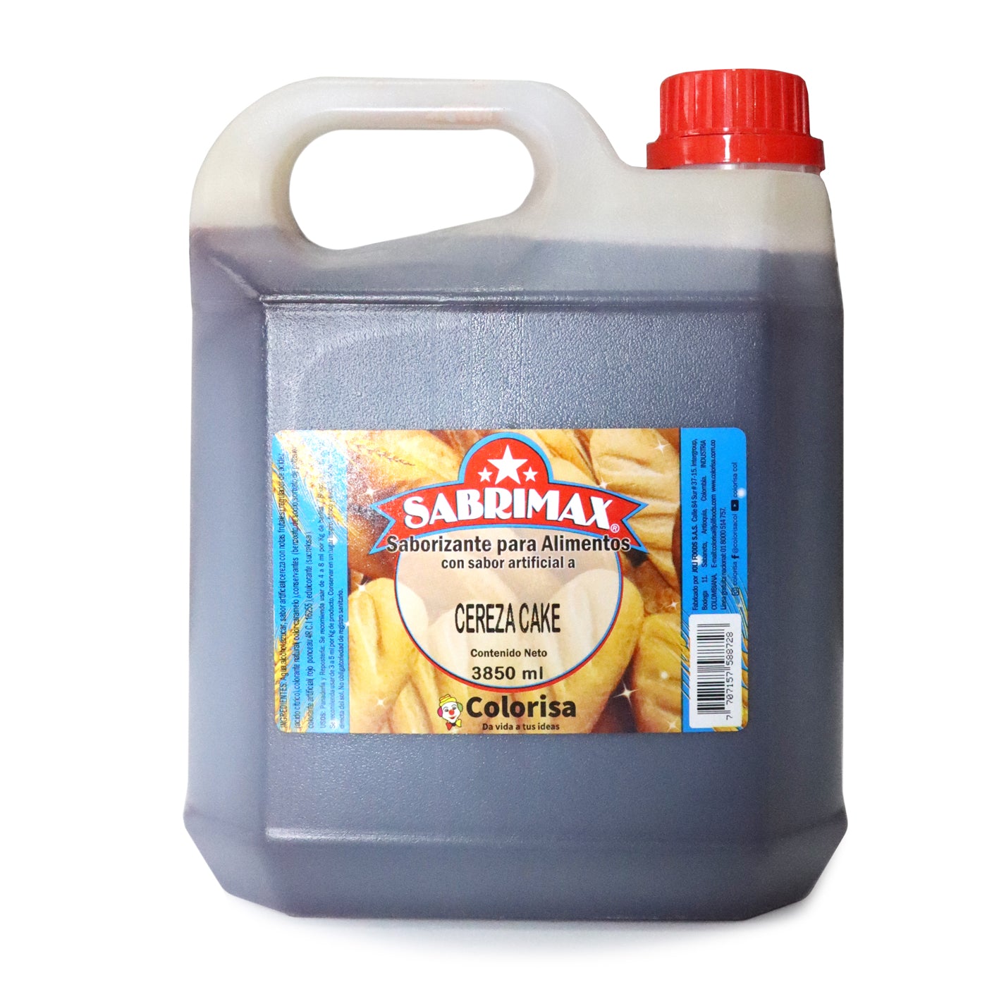 Esencias Sabrimax Cereza Cake x 3850 ML