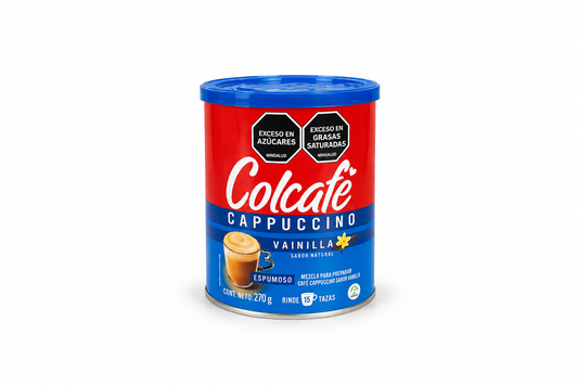 Cappuccino Colcafe Vainilla NAT. X 270 GR LATA
