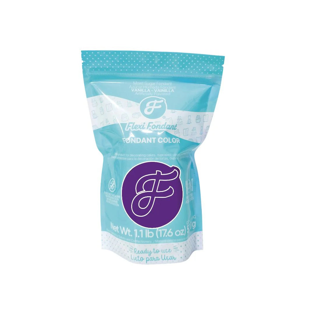 Flexi Fondant morado x 500GR