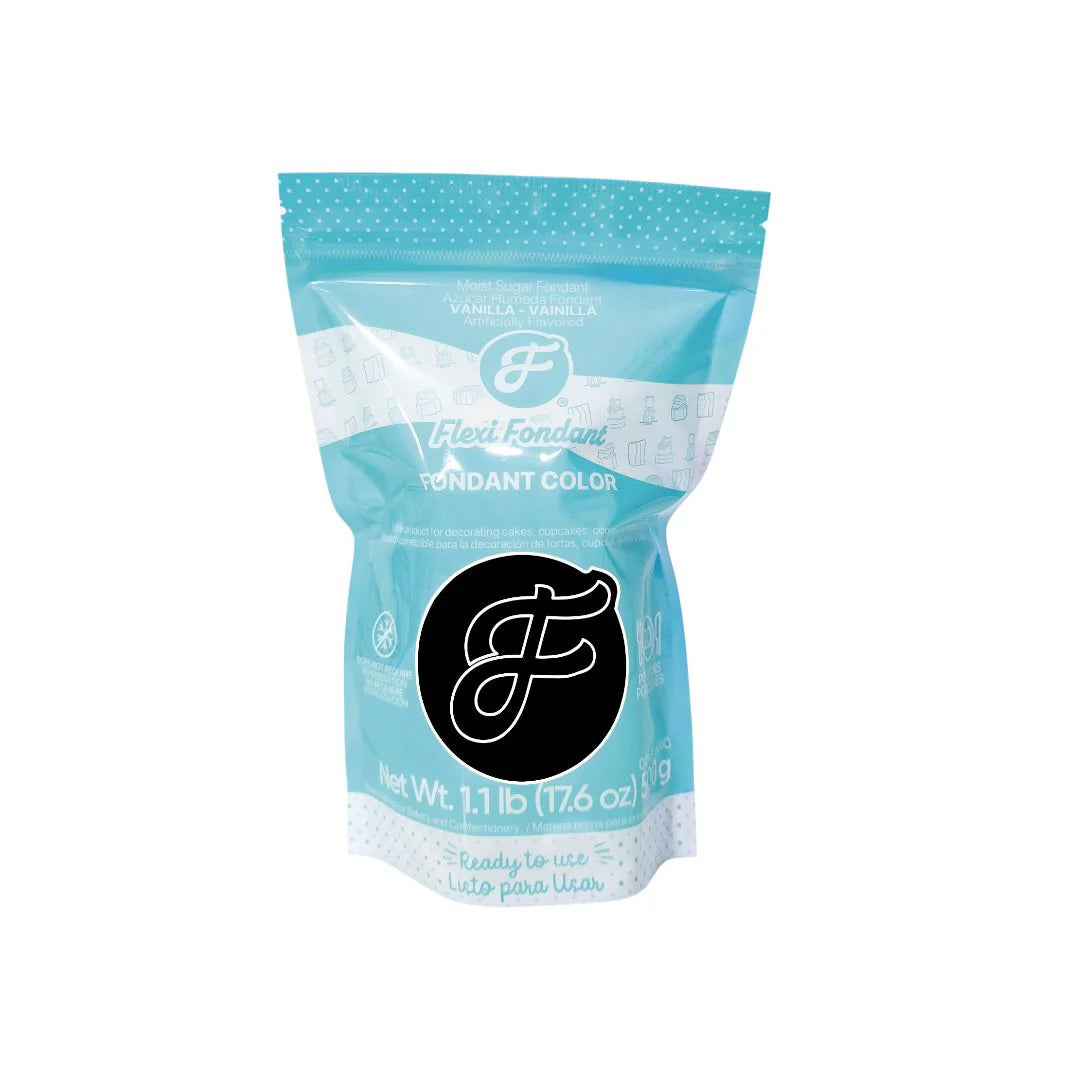 Flexi Fondant negro x 500GR
