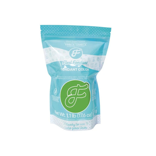 Flexi Fondant verde manzana x 500GR