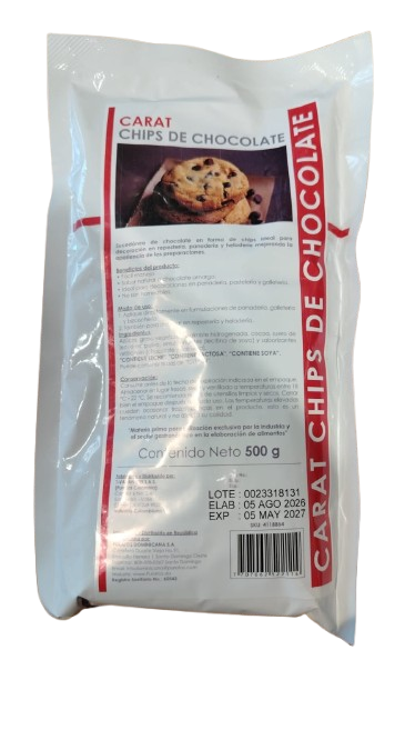 Carat Chips de Chocolate X LB