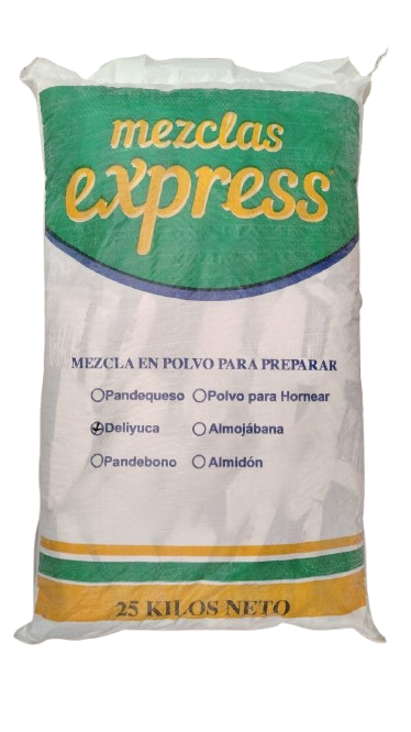 Deli Yuca en Kilos Mezclas Express X 25KG