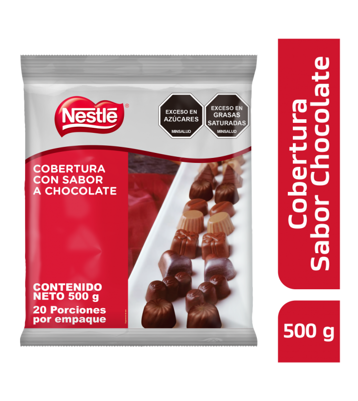 Cobertura con sabor a chocolate 500GR Nestle