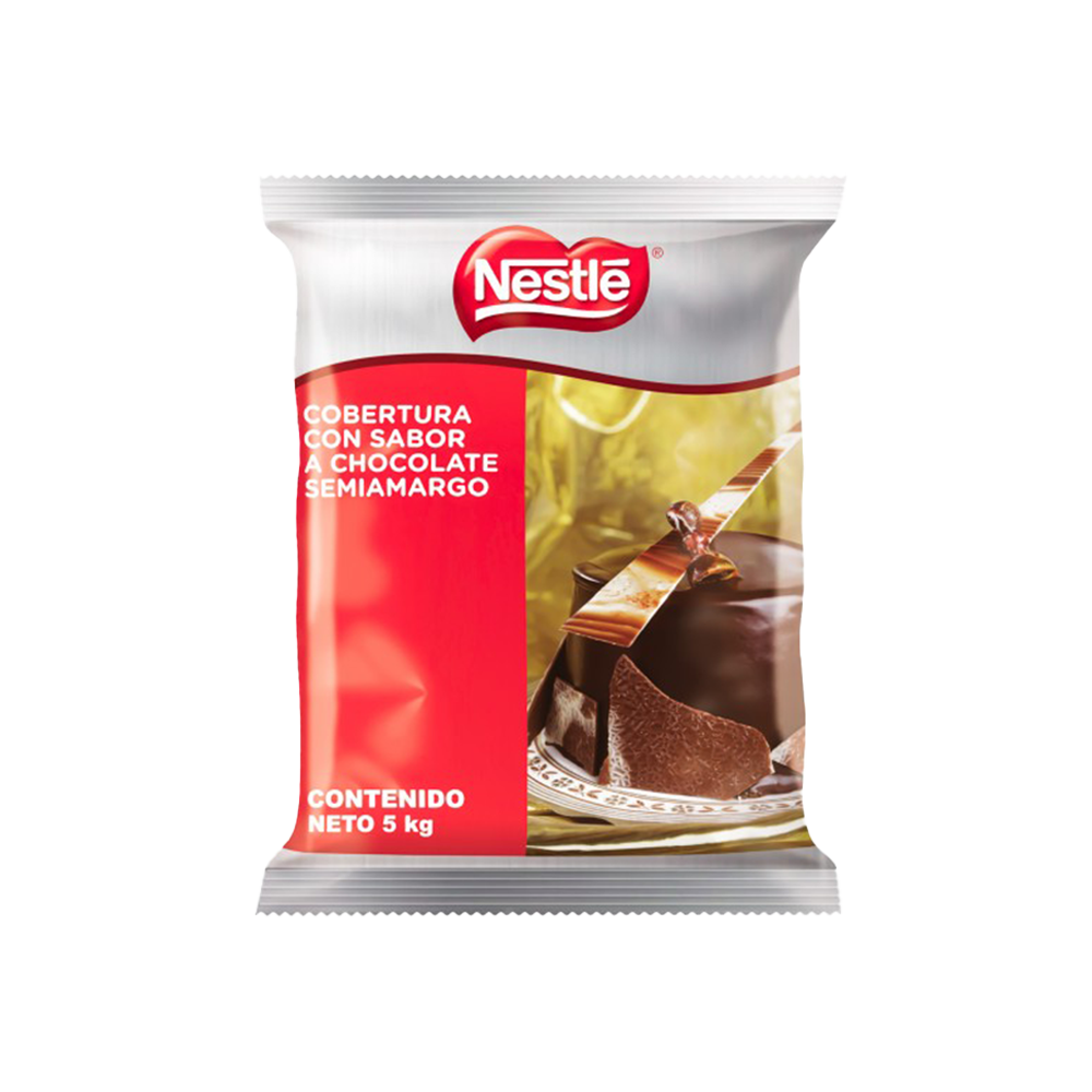 Cobertura chocolate semiamargo 5KG Nestle