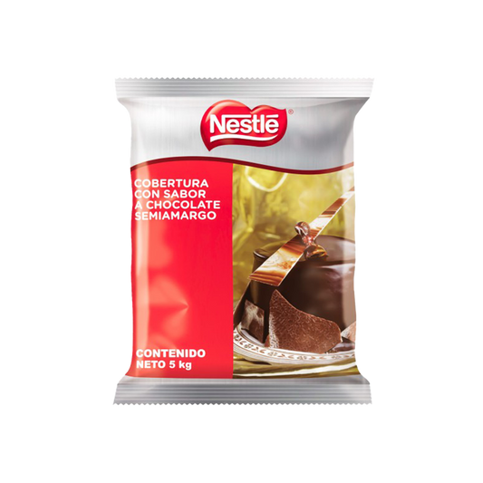 Cobertura chocolate semiamargo 5KG Nestle