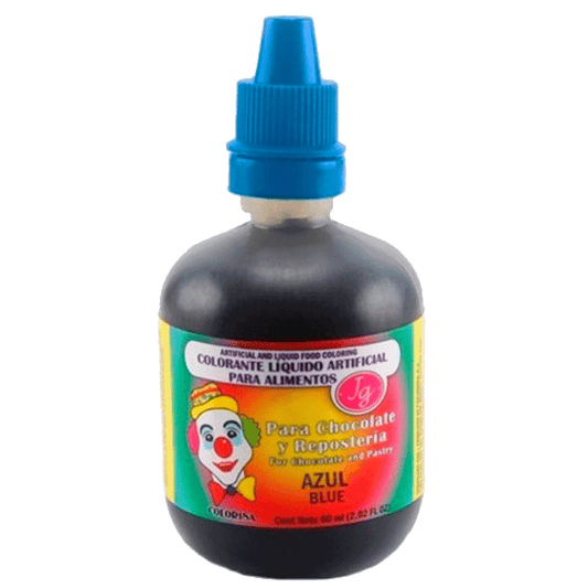 Colorante liquido JG azul x  60ML