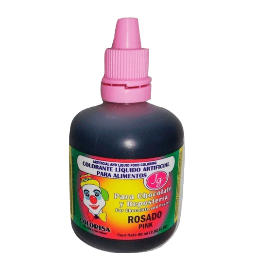 Colorante liquido JG rosado x 60ML