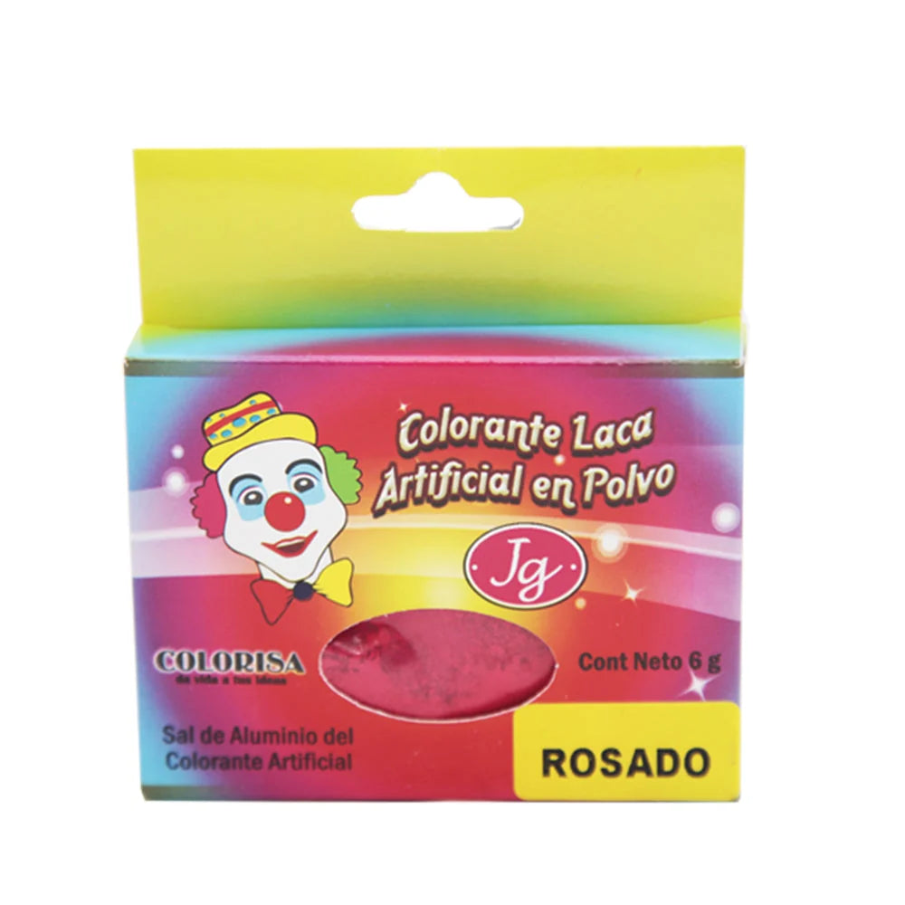 Polvo Laca Para Chocolate Jg Rosado x 6GR