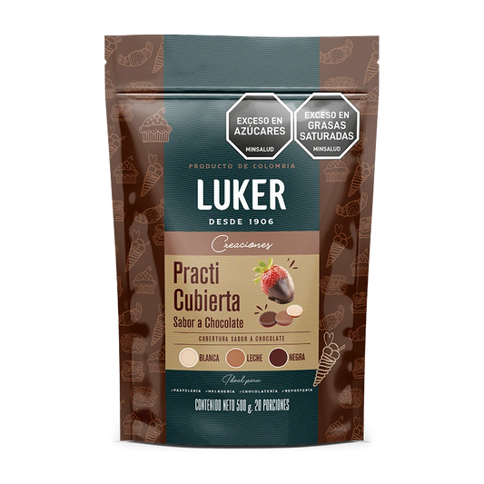 Practicubierta negra Luker x  500GR